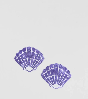 Mermaid Aesthetic Shimmer Shell Pasties