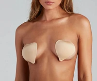 Heart Shaped Cleavage Adhesive Bra