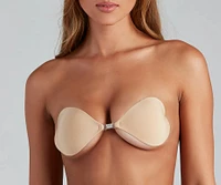 Heart Shaped Cleavage Adhesive Bra