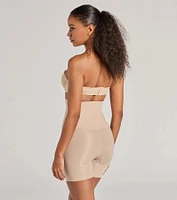 Smooth Look Scuba High Waist Shaper Shorts