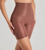 Smooth Look Scuba High Waist Shaper Shorts