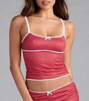 Cuddle Up Cutie Polka Dot Pajama Top