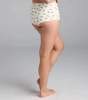 Home On The Range Horse Print Pajama Shorts