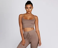 You're a Softy Lounge Crop Tee