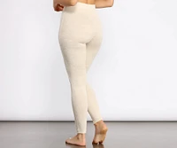 Sweet Dreams Ribbed Pajama Leggings