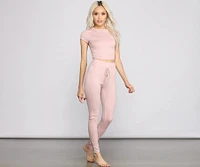 Simple And Sweet Pajama Leggings