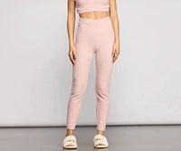 Keeping Knit Dreamy Chenille Pajama Leggings