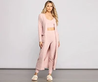 Keeping Knit Dreamy Chenille Pajama Leggings