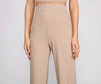 Taking Knit Easy Wide Leg Pajama Pants