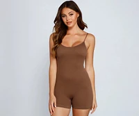 Minimal Chic Seamless Pajama Romper