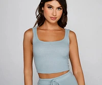 Sleeping Scoop Neck PJ Tank