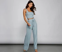Sleeping Scoop Neck PJ Tank