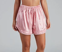 Bedtime Fave Satin Pajama Set