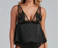Dream Girl Satin Pajama Set