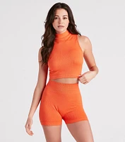 Lounge Life Seamless Biker Shorts