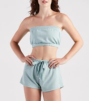 Keep It Chill Pajama Top And Shorts Set