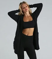 Tied Cozy Chenille Tie-Waist Robe