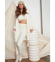 Tied Cozy Chenille Tie-Waist Robe