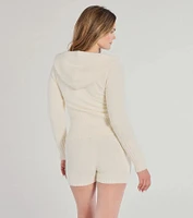 Chill Mode Chenille Knit Hoodie