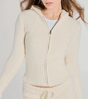 Chill Mode Chenille Knit Hoodie