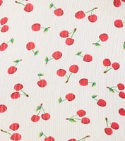 So Juicy Cherry Print Pajama Top