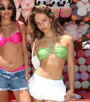 Heat Wave Halter Bandeau Bikini Top