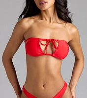 Hello Summer Triangle Bikini Top