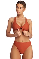 Tied To You Swim Top