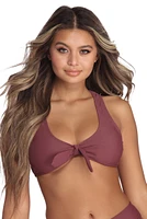 Tied To You Swim Top