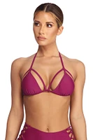 Locked Swim Top