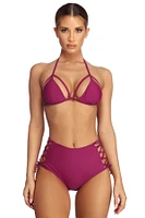 Locked Swim Top