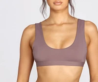 Minimal Tank Swim Top