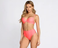 Let The Good Times Roll Wired Swim Top