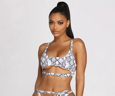 Bring The Sass Swim Top