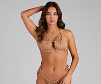 Ready To Vacay Bikini Top