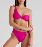 Glow Seeker Shimmer Bikini Top