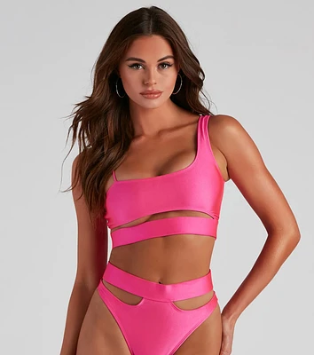 Major Headturner Cutout Bikini Top