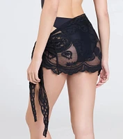 Shores Of Love Crochet Mesh Sarong
