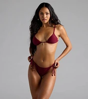 Sun-Kissed Moments Tie-Strap Bikini Bottoms