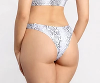 Show Off Snake Swim Bottoms
