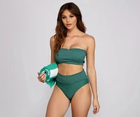 Ready For A Vacay Smocked Bikini Bottoms