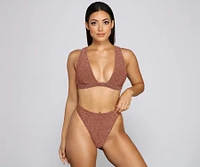 Glam And Glitz High Waist Bikini Bottoms