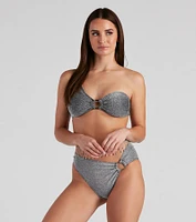 Glow Seeker Shimmer Bikini Bottoms