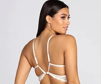 Dainty Sheer Lace Bralette