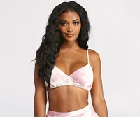 Cloud Dye Triangle Bralette