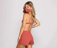 Ready To Lounge Triangle Bralette