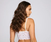 Love Of Lace Hook And Eye Bralette