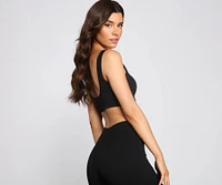 Chic And Seamless Ribbed Bralette