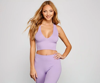 Stylish And Seamless Longline Bralette