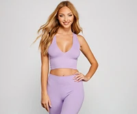 Stylish And Seamless Longline Bralette